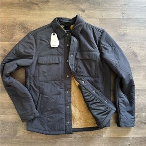 prAna Encinitas Shacket Men’s Small NWT Dark Navy/Black